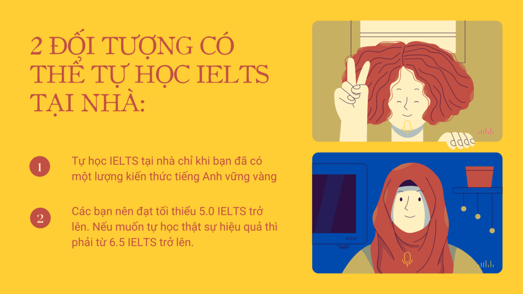 2 đối tượng có thể tự học IELTS tại nhà